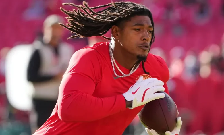 Will Isiah Pacheco play today? Latest on Chiefs RB's injury status vs. Broncos