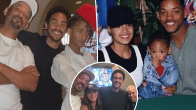 Will Smith celebrates son's birthday in rare blended family photos with Jada Pinkett and his ex