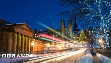Will it be a white Christmas in the UK this year?