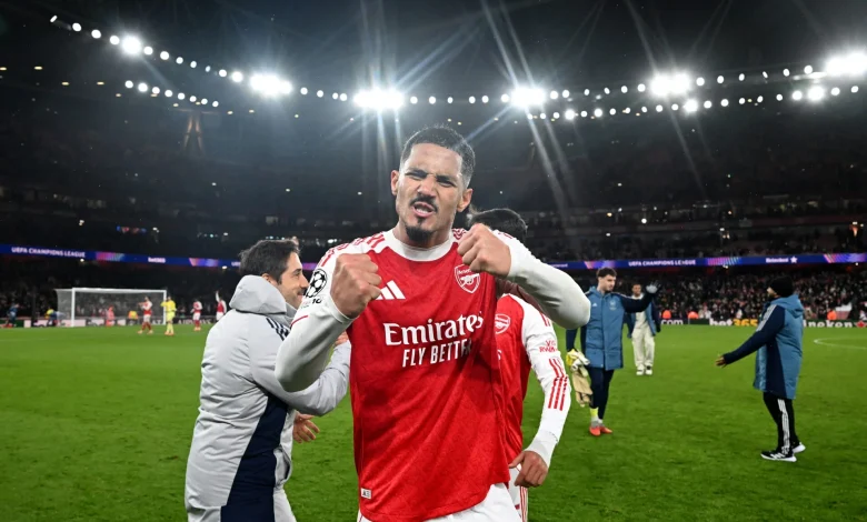 William Saliba told to 'stop' after he posts two pictures humiliating Harry Kane during Arsenal vs Bayern