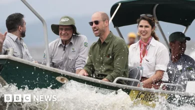 William criticises Amazon deforestation crime in Brazil visit