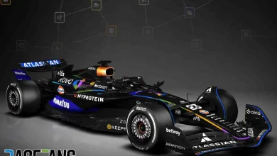 Williams reveals ‘all black’ livery for Las Vegas Grand Prix