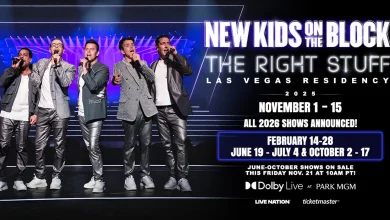 Win a Trip to Las Vegas to see the New Kids on the Block at Dolby Live at ParkMGM!