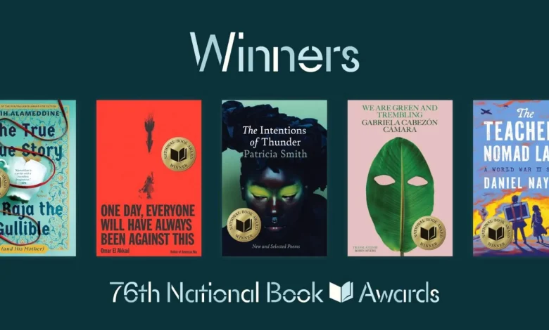 Winners of the 2025 National Book Awards Announced