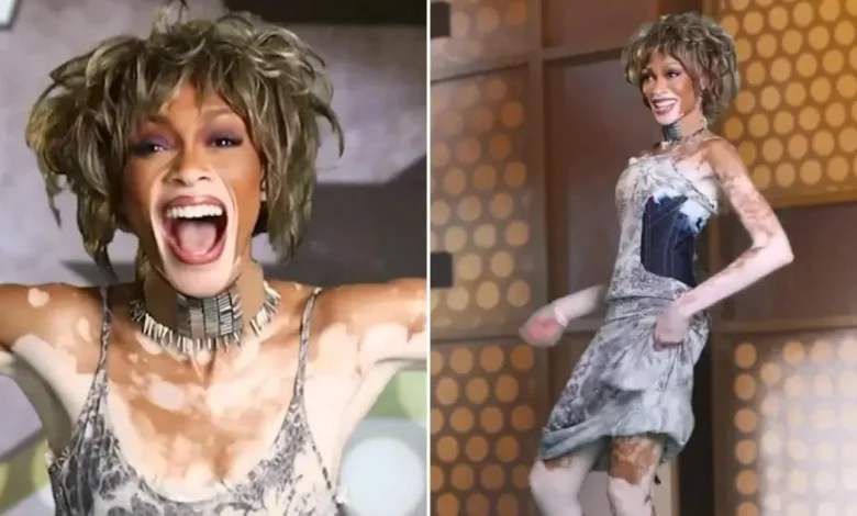 Winnie Harlow defends Whitney Houston Halloween costume after being branded 'disrespectful'