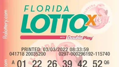 Winning Florida Lotto numbers for Wednesday, Nov. 12, $3 million jackpot