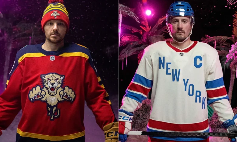 Winter Classic jersey designs for Rangers, Panthers have nostalgic flair