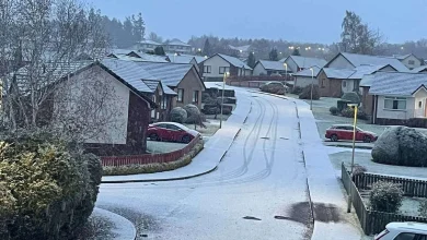 Winter is coming: Snow arrives early ahead of Arctic chill next week