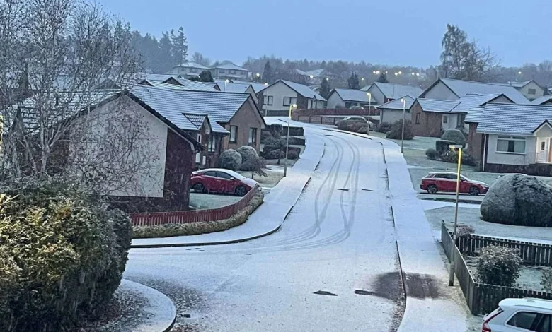 Winter is coming: Snow arrives early ahead of Arctic chill next week