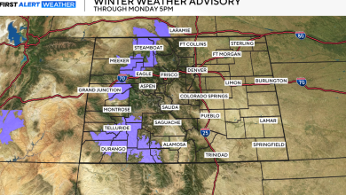 Winter snow and high winds to hit Colorado mountains Sunday night; Winter Weather Advisory to take effect