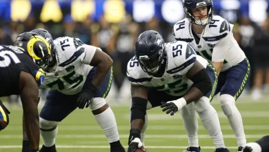 With Grey Zabel injured, Seahawks’ improved offensive line could face a big test - The Athletic