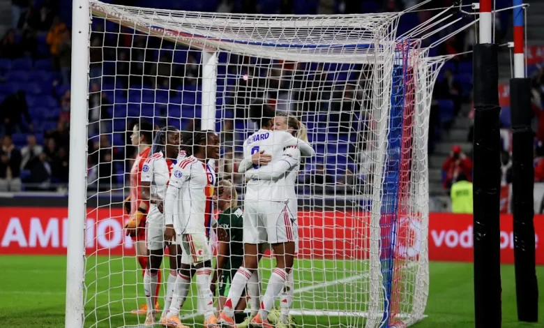 Wolfsburg’s perfect Champions League record ends in Lyon