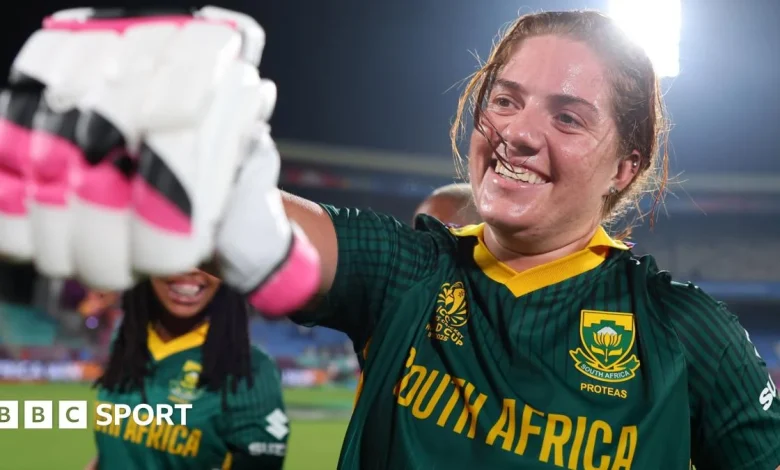 Women's Cricket World Cup final: Nadine de Klerk on South Africa's never-say-die spirit