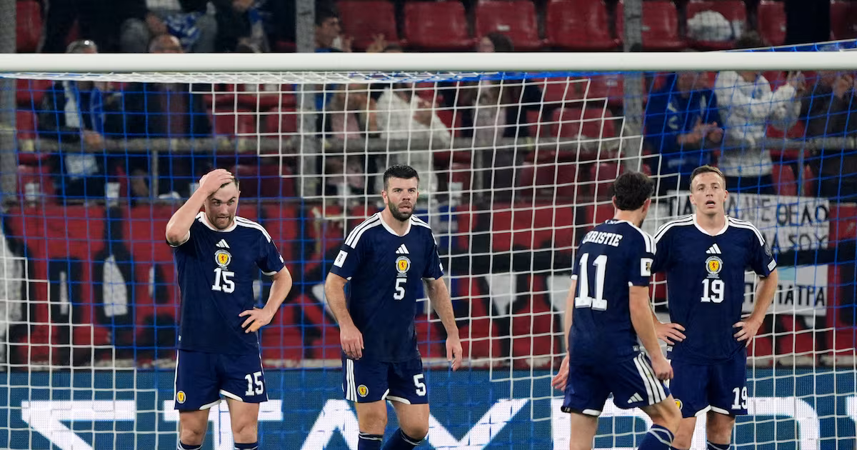 World Cup qualification still up for grabs for Scotland despite defeat in Greece