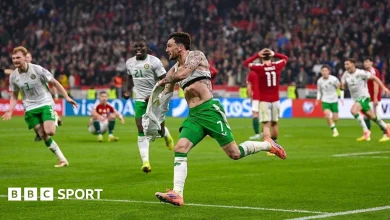 World Cup qualifying: Parrott penalty brings Republic of Ireland level against Hungary