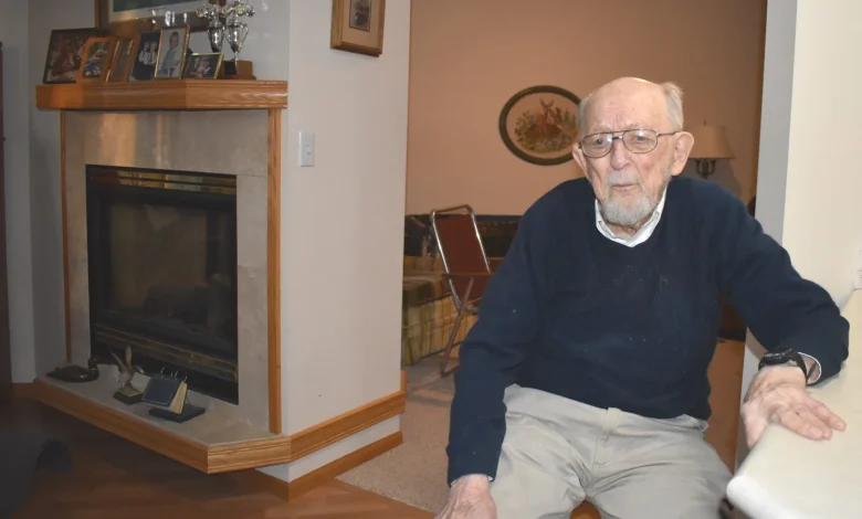 World War II veteran James Ramstad, 102, recalls life as a soldier