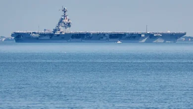 World’s largest aircraft carrier in position as Trump weighs Venezuela strike