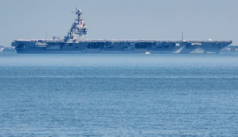 World’s largest aircraft carrier in position as Trump weighs Venezuela strike