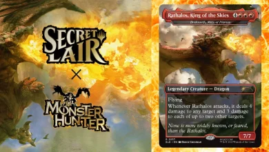 WotC reveals massive Monster Hunter Secret Lair Superdrop