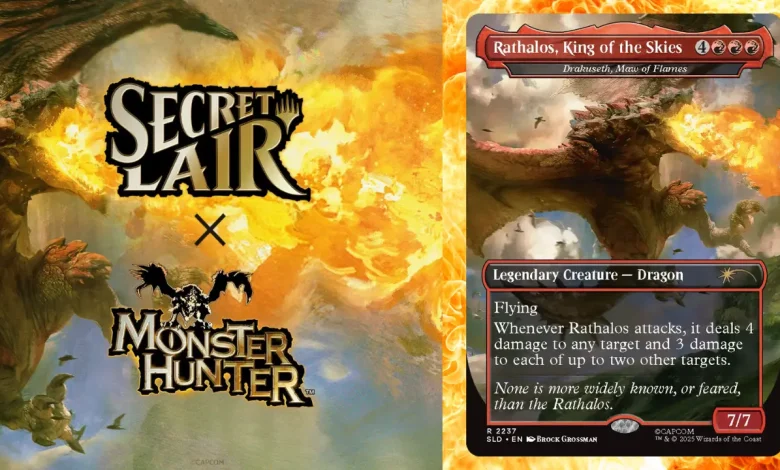WotC reveals massive Monster Hunter Secret Lair Superdrop