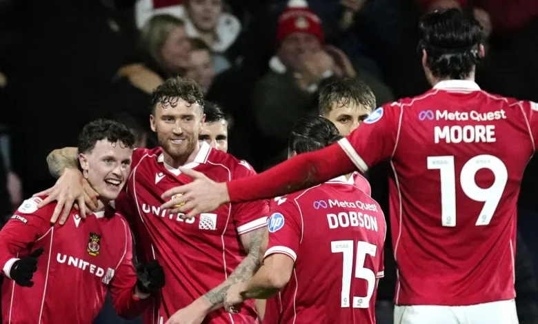 Wrexham 2-0 Bristol City: Nathan Broadhead strikes in Red Dragons win