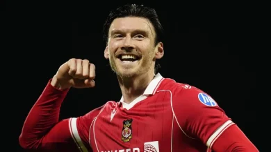 Wrexham’s Kieffer Moore hits ‘perfect’ hat-trick to end Coventry’s unbeaten run