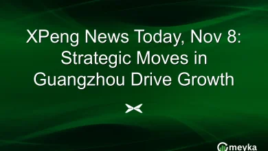 XPeng News Today, Nov 8: Strategic Moves in Guangzhou Drive Growth