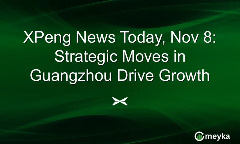 XPeng News Today, Nov 8: Strategic Moves in Guangzhou Drive Growth