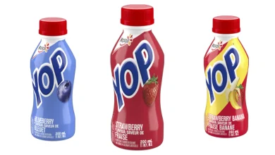 YOP drinkable yogurt recalled due to pieces of plastic: CFIA