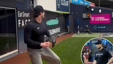 Yankees’ Gerrit Cole back throwing off mound in positive Tommy John recovery step