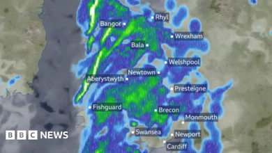 Yellow weather warning for heavy rain and flooding in Wales