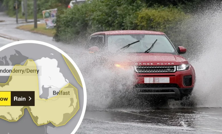 Yellow weather warning issued as cold snap is on the way