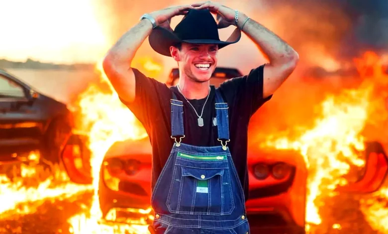 YouTuber WhistlinDiesel Arrested And Charged With Dodging Taxes On Ferrari He Destroyed