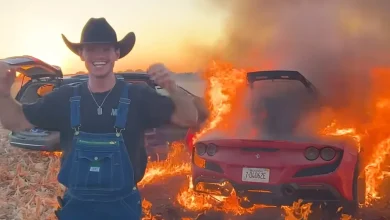 YouTuber WhistlinDiesel Arrested for Allegedly Evading Sales Tax on Ferrari F8 Tributo