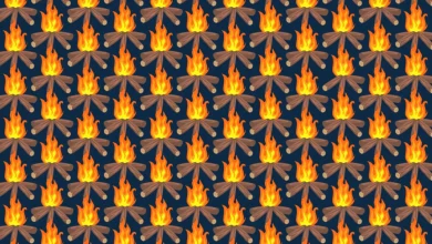 You've got eyes of a hawk if you can spot the odd bonfire out in 20 seconds