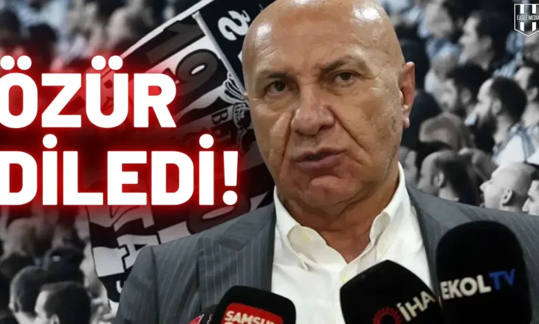 Yüksel Yıldırım Beşiktaş camiasından özür diledi