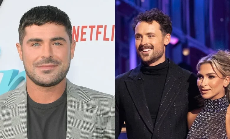 Zac Efron Goes Viral at ‘DWTS’ for Asking Mom About Dylan’s Score