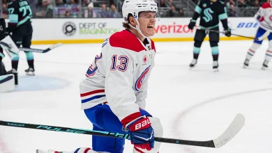 Zach Werenski, who will be competing in the Olympics, sang the praises of Cole Caufield