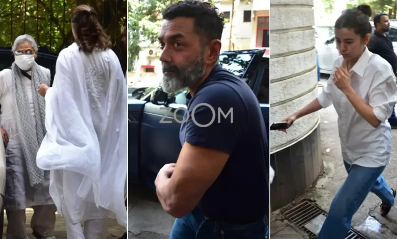 Zarine Khan Funeral: Jaya Bachchan, Bobby Deol, Saba Azad And Other Celebs Pay Last Respects - WATCH