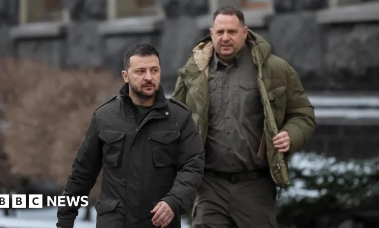 Zelensky's chief of staff Andriy Yermak resigns after anti-corruption raid