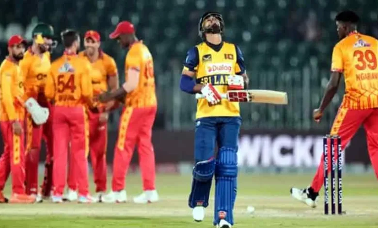 Zimbabwe and Sri Lanka clash for final spot in tri-nation series today
