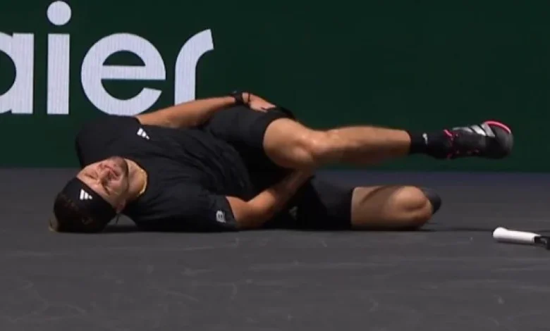 Zverev, che spavento! Cade nel mezzo di uno scambio, Medvedev reagisce così