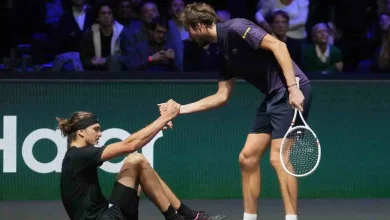 Zverev saves match points to set up Sinner semifinal at Paris Masters