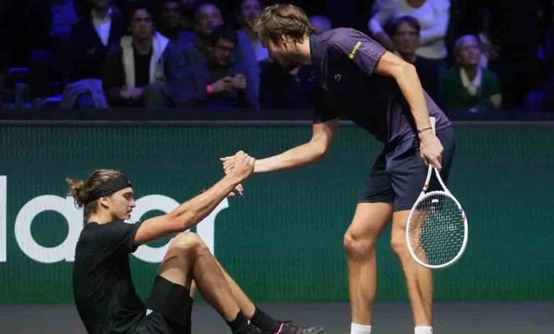 Zverev saves match points to set up Sinner semifinal at Paris Masters