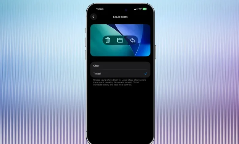 iOS 26.1 lets you tweak Liquid Glass, and it’s out now