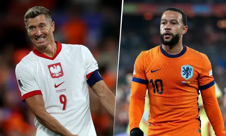 ¿Juega Robert Lewandowski? Las alineaciones de Polonia vs. Países Bajos por las Eliminatorias UEFA