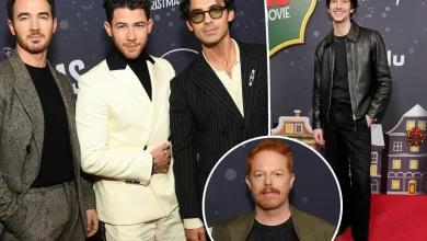 ‘A Very Jonas Christmas Movie’ NY premiere red carpet: Jonas Brothers, Milo Manheim, Jesse Tyler Ferguson, and more