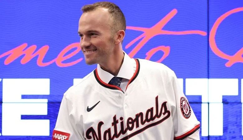 ‘All right, we’re doing this?’: Nationals new manager details how he became a dad and an MLB skipper in the same day