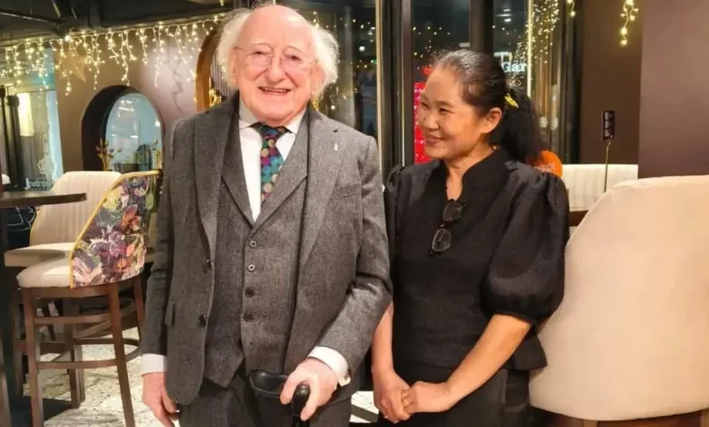 ‘Always an honour’ — Michael D Higgins spotted in Galway after departing Aras an Uachtarain