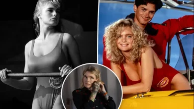 ‘Baywatch’ siren flaunts her real-life edgy tattoos in photo from new movie set